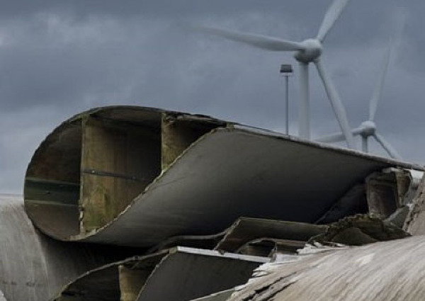 Recycling of rotor blades from wind turbines